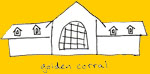 Golden Corral-Line drawing of the original Golden Corral restaurant